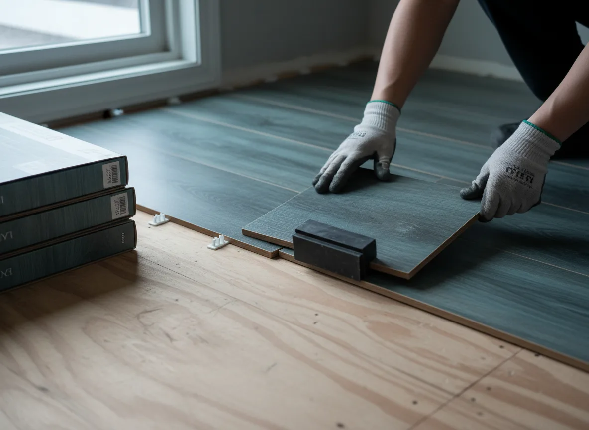Luxury Vinyl Plank Installation company in Stockton, KS